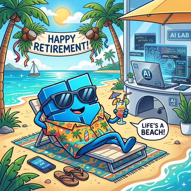 Windows 10 EOL: The Grand Retirement of a Computing Legend